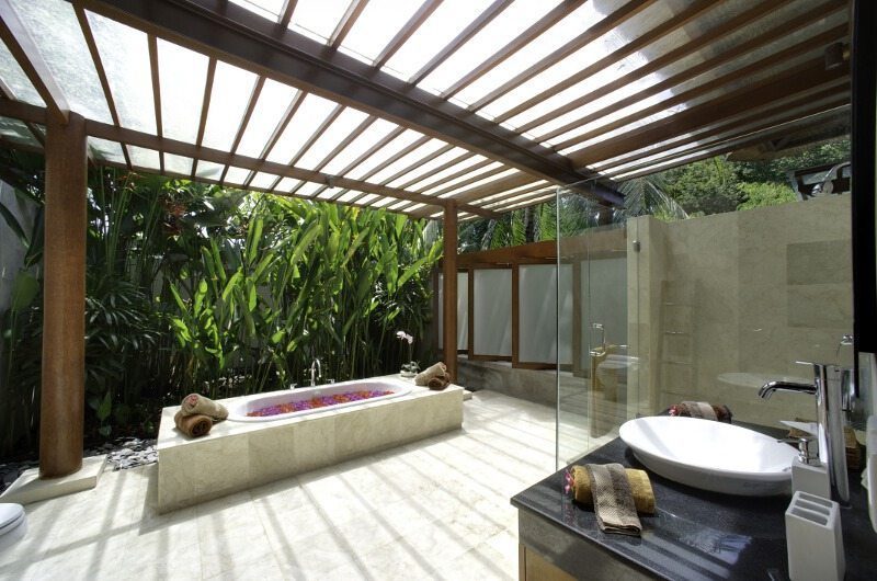 East Residence Outdoor Bathroom | Canggu, Bali