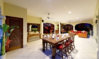 Villa Aasmara Dining and Living Room | Seseh, Bali