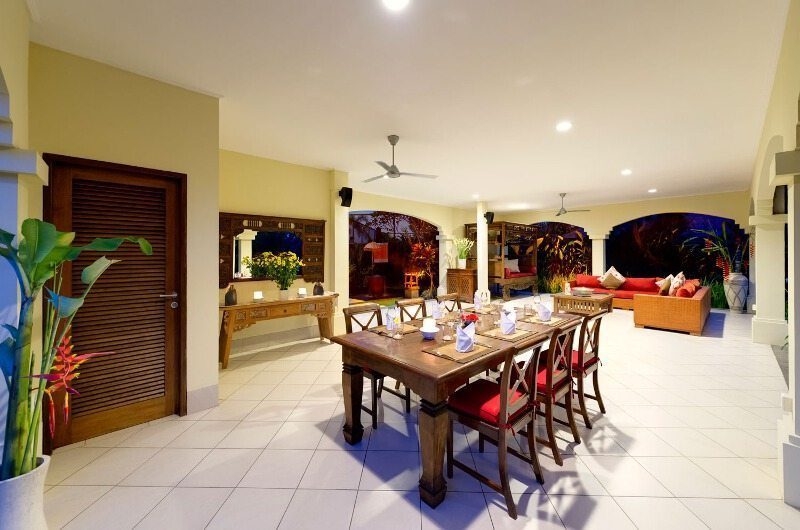 Villa Aasmara Dining and Living Room | Seseh, Bali