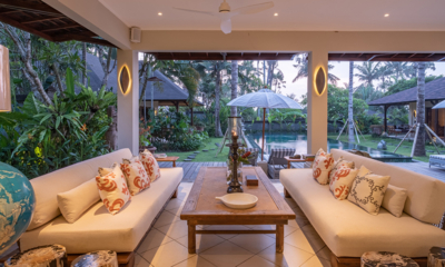 Villa Asmara Living Room with Pool View | Seseh, Bali