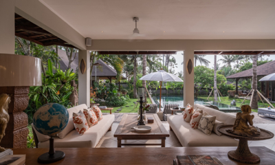 Villa Asmara Living Area with Pool View | Seseh, Bali