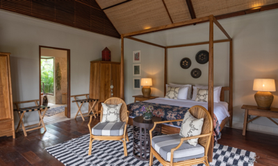 Villa Asmara Bedroom One with Four Poster Bed | Seseh, Bali