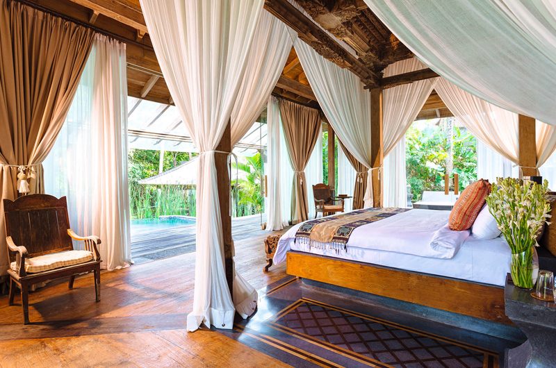 Villa Hansa Four Poster Bed with Wooden Floor | Canggu, Bali