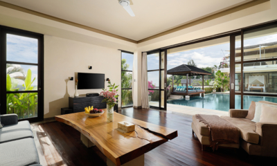 Villa Jamalu Living Area with Pool View | Jimbaran, Bali