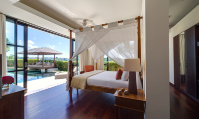 Villa Jamalu Ground Floor Master Bedroom with Pool View | Jimbaran, Bali