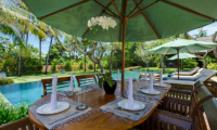 Villa Surya Damai Wooden Dining Table | Umalas, Bali