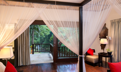 The Sanctuary Bali Bedroom Seven with Mosquito Net and View | Canggu, Bali