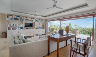 Villa Bayu Bayu Bawah Lounge with TV and View | Uluwatu, Bali
