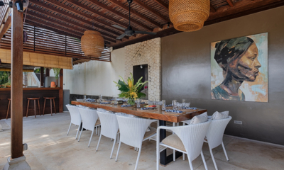 Villa Bayu Bayu Bawah Indoor Dining | Uluwatu, Bali