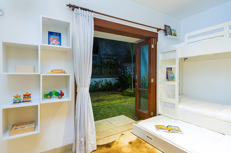 Villa Bayu Bayu Bawah Bedroom Two with Bunk Bed | Uluwatu, Bali