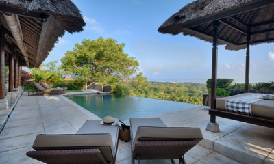 Villa Bayu Bayu Atas Pool Side Sun Beds | Uluwatu, Bali
