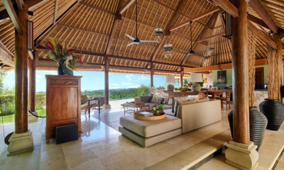 Villa Bayu Bayu Atas Lounge Area with Pool View | Uluwatu, Bali
