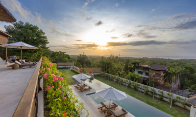 Villa Bayu Bayu Bawah Gardens and Pool from Top | Uluwatu, Bali