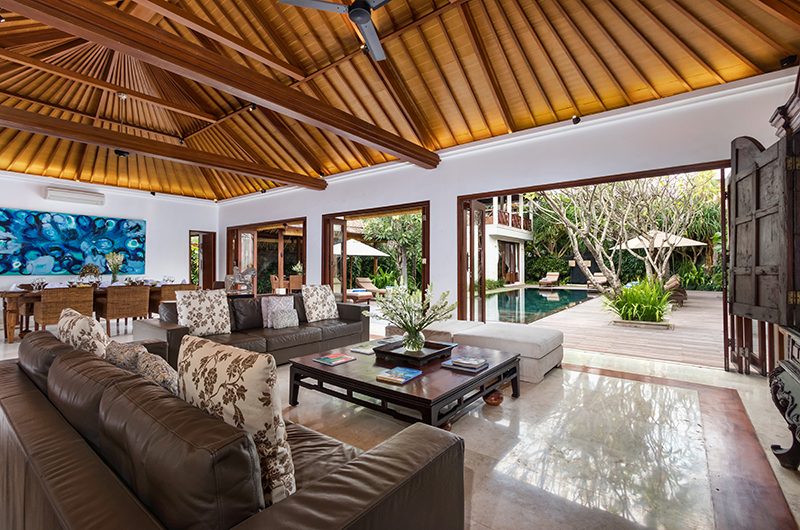 Villa Kipi Open Plan Living Area | Seminyak, Bali