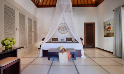 Villa Sesari Bedroom One with Mosquito Net | Seminyak, Bali