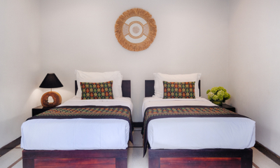 Villa Sesari Bedroom Four with Side Tables | Seminyak, Bali