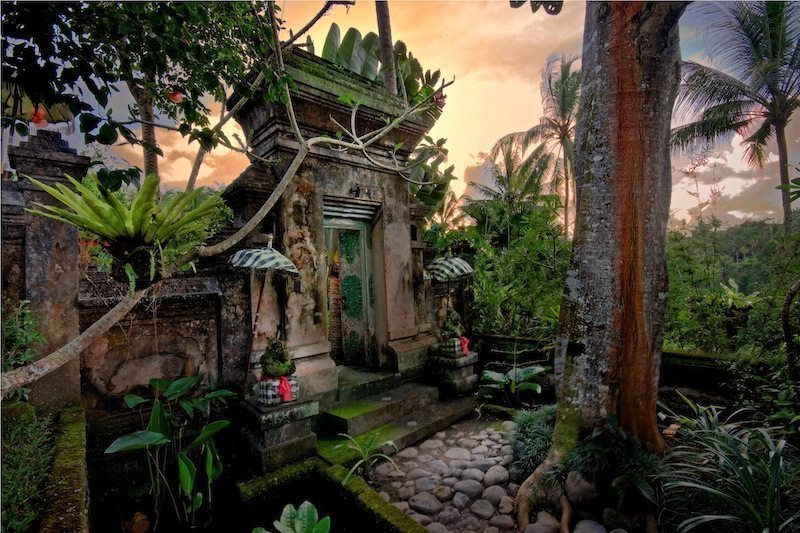 The Mahogany Villa Entrance | Ubud, Bali