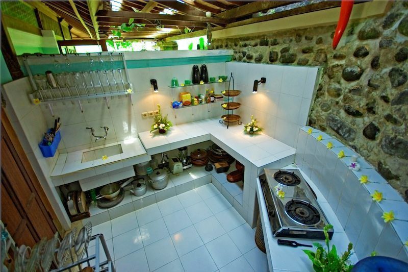 The Mahogany Villa Kitchen | Ubud, Bali