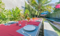 Villa Simpatico Outdoor Dining | Seminyak, Bali
