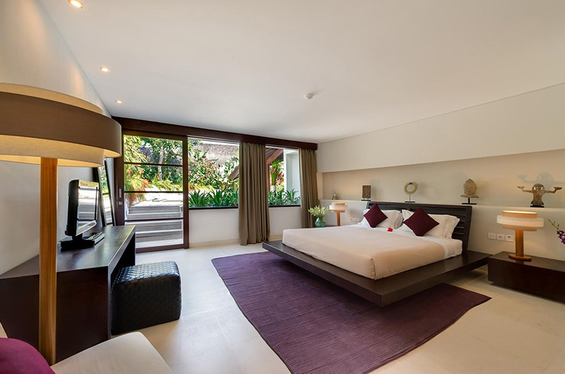 The Layar Two Bedroom Villas Bedroom with Garden View | Seminyak, Bali