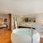 The Layar Two Bedroom Villas Bathroom with Sunken Bathtub | Seminyak, Bali