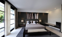 The Layar Two Bedroom Villas Bedroom with TV | Seminyak, Bali