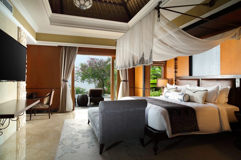 The Villas at Ayana Resort Bali Bedroom with TV | Jimbaran, Bali