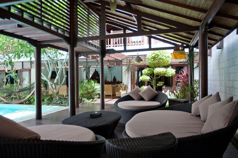 Villa Casis Outdoor Seating Area | Sanur, Bali