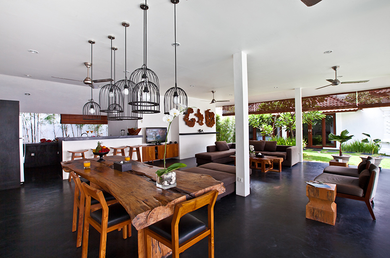 Villa Damai Lestari Living and Dining Area | Seminyak, Bali