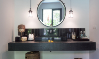 Villa De Suma Bathroom with Lamps | Seminyak, Bali