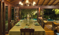 Villa East Indies Indoor Dining Area | Pererenan, Bali