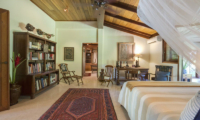 Villa East Indies Bedroom with Library | Pererenan, Bali