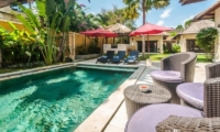 Villa Gembira Pool Side Seating | Seminyak, Bali