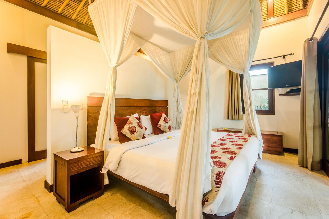 Villa Jaclan Bedroom with TV | Seminyak, Bali