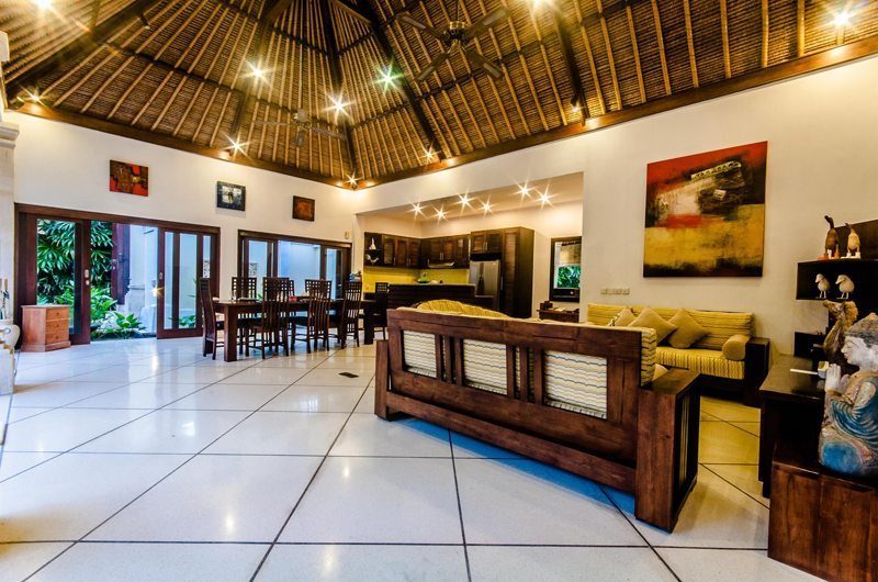 Villa Kebun Living And Dining Room | Seminyak, Bali