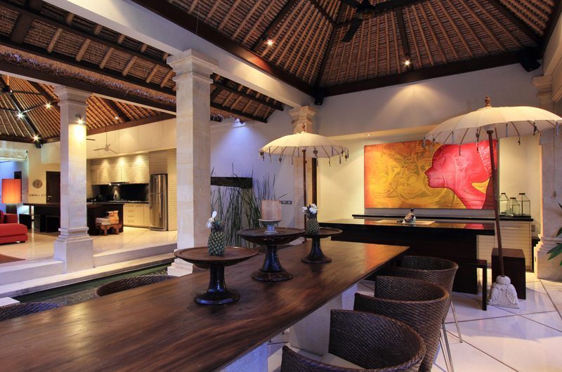 Villa Maju Living and Dining Area | Seminyak, Bali