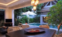 Villa Novaku Pool Side Living Area | Legian, Bali
