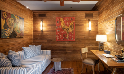 Villa Oost Indies Bedroom One with Lounge Area | Seminyak, Bali