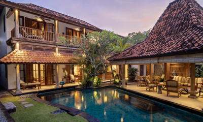 Villa Oost Indies Pool at Night | Seminyak, Bali