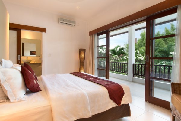 Villa Puri Temple Bedroom and Balcony | Canggu, Bali