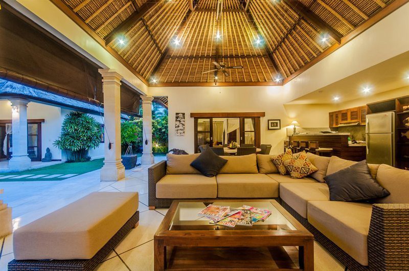 Villa Santai Living Pavilion | Seminyak, Bali