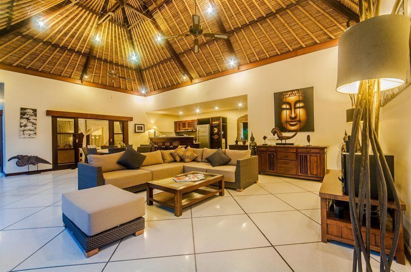 Villa Santai Living Room | Seminyak, Bali
