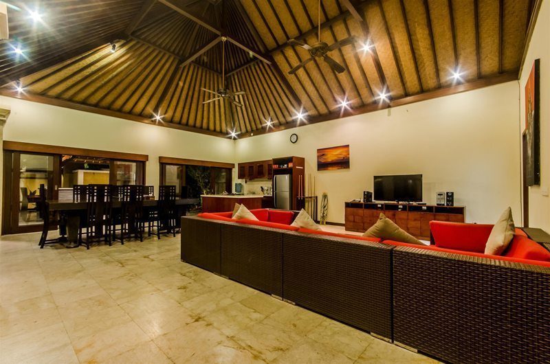 Villa Santi Living And Dining Area | Seminyak, Bali