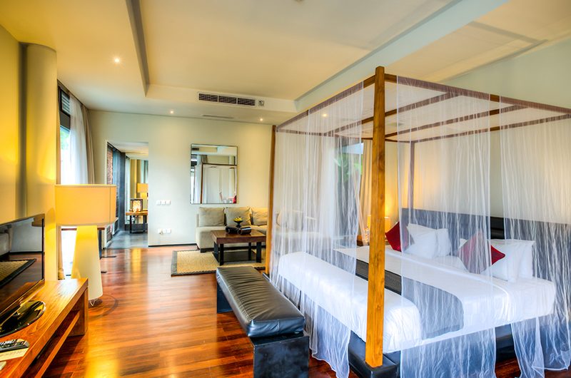 Javana Royal Villas Bedroom with TV | Kerobokan, Bali