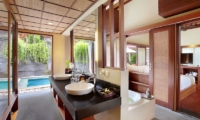 Nyuh Bali Villas Honeymoon Suite Bathroom | Seminyak, Bali