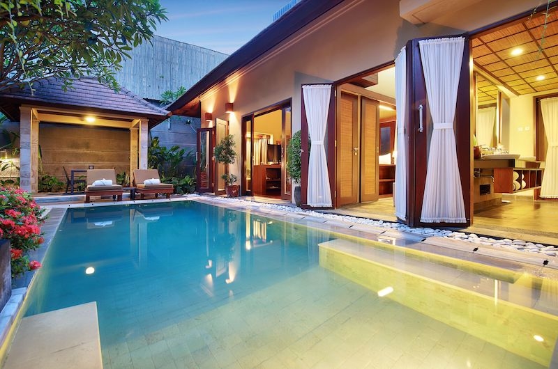 Nyuh Bali Villas Night View Pool | Seminyak, Bali