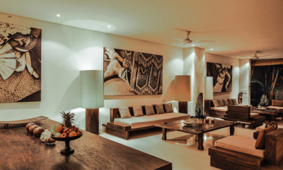 Villa Chocolat 5 Bedroom Villa Indoor Living and Dining Area | Seminyak, Bali