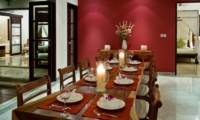 The Residence 4br Superior - Villa Senang Dining Room | Seminyak, Bali