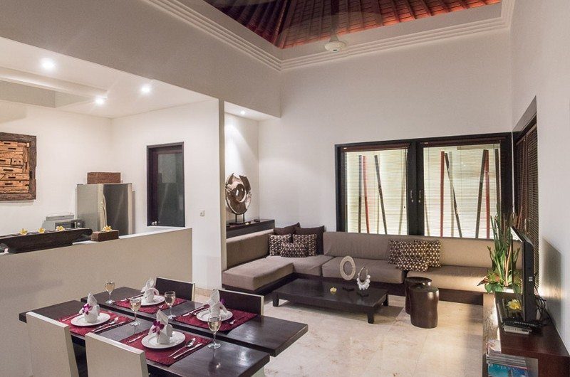 The Residence 2br Deluxe - Villa Zensa Dining and Living Room | Seminyak, Bali