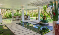 Matahari Villa Dining Area with Garden View | Seseh, Bali
